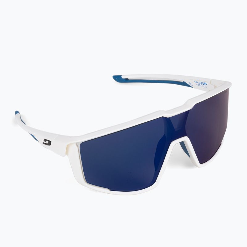 Julbo Fury Spectron 3Cf matiniai balti/mėlyni dviratininkų akiniai J5311111
