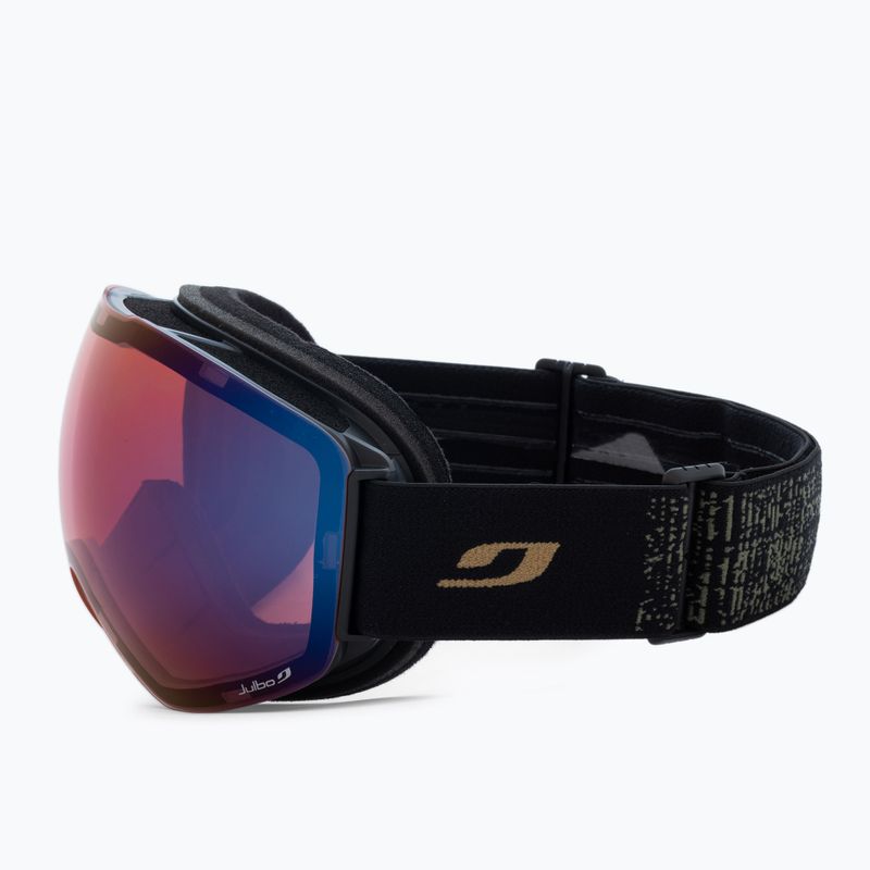 Julbo Spacelab juodi/žali atspindžio kontrolės/blyksnio mėlyni slidinėjimo akiniai J76091140 4