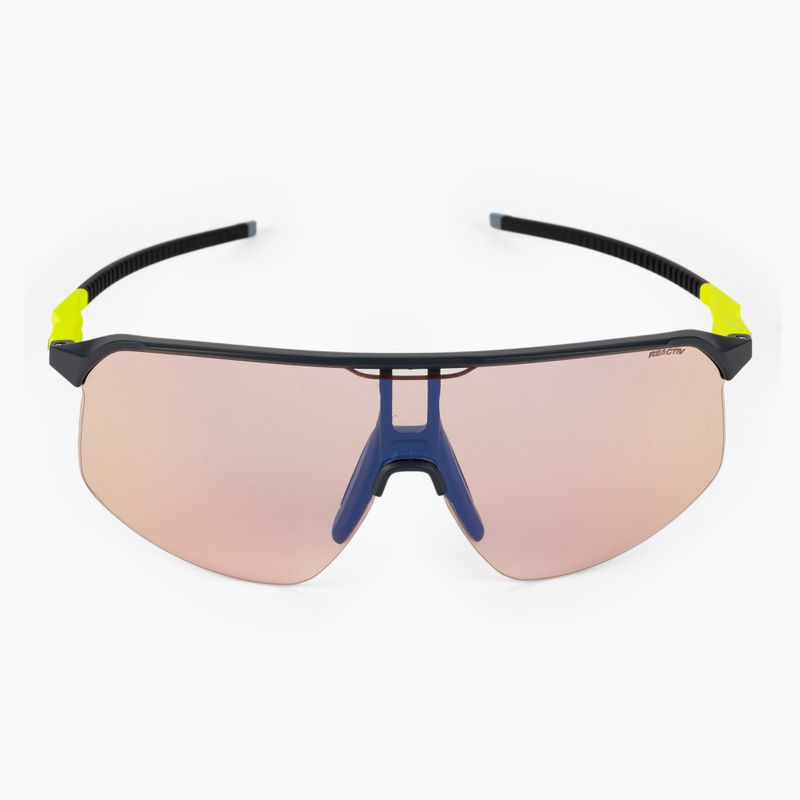 Julbo Dencity Reactiv 1-3 High Contrast matiniai juodi/gelsvi dviratininkų akiniai 3