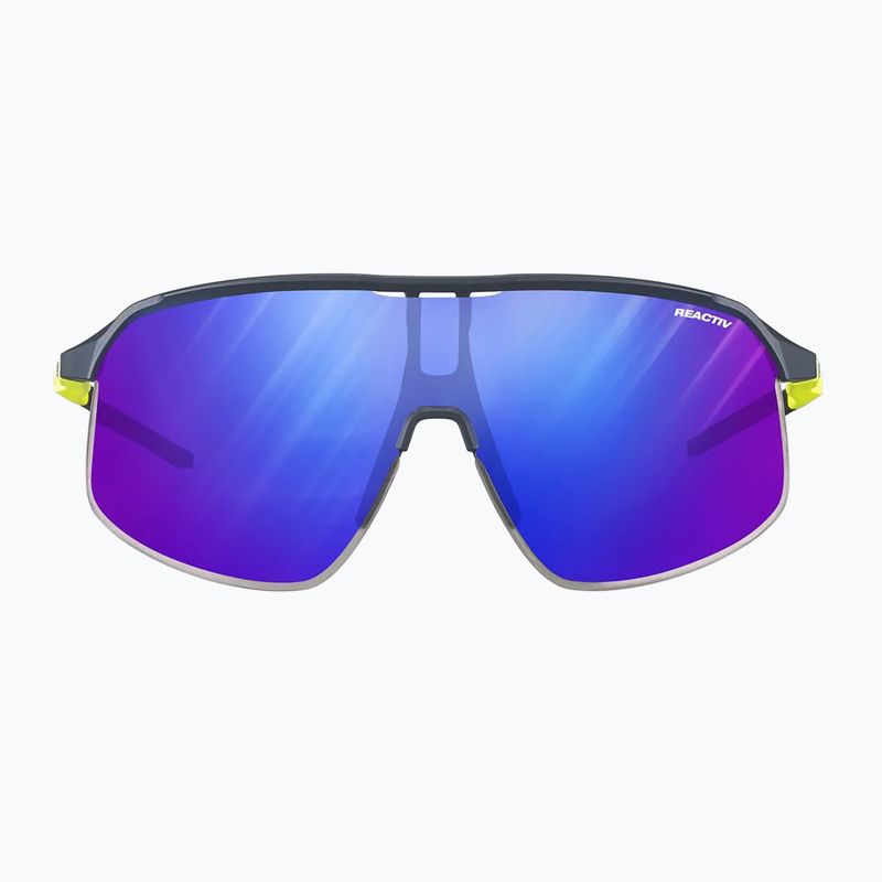 Julbo Dencity Reactiv 1-3 High Contrast matiniai juodi/gelsvi dviratininkų akiniai 6