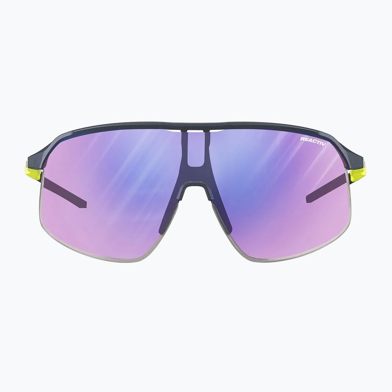 Julbo Dencity Reactiv 1-3 High Contrast matiniai juodi/gelsvi dviratininkų akiniai 8