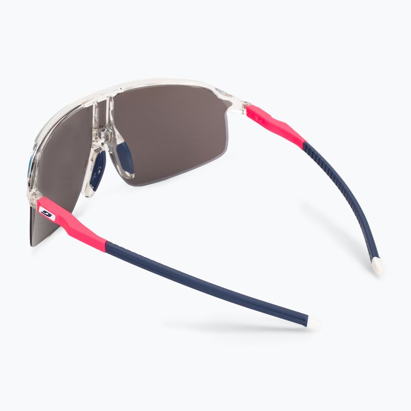 Julbo Dencity Spectron 3 blizgantys kristaliniai / fluorescenciniai rožiniai / mėlyni dviratininkų akiniai 2