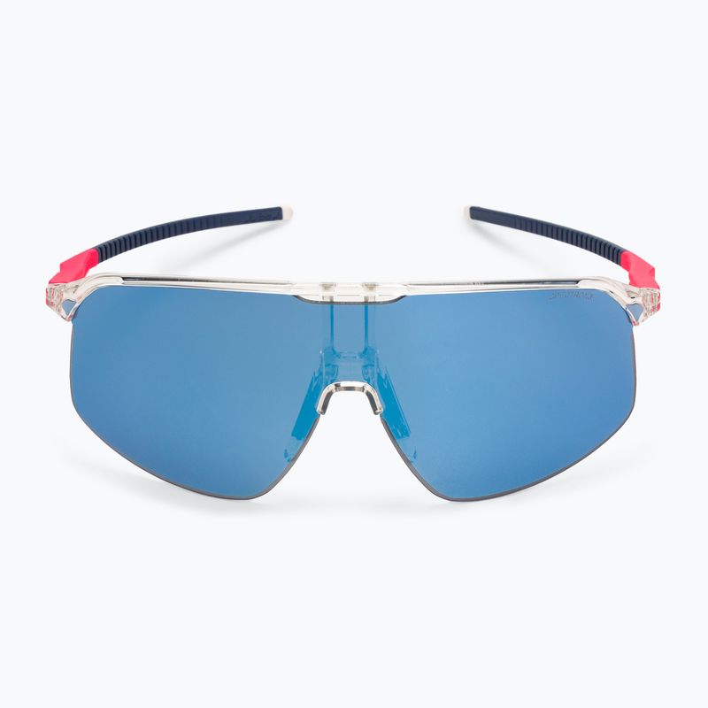 Julbo Dencity Spectron 3 blizgantys kristaliniai / fluorescenciniai rožiniai / mėlyni dviratininkų akiniai 3