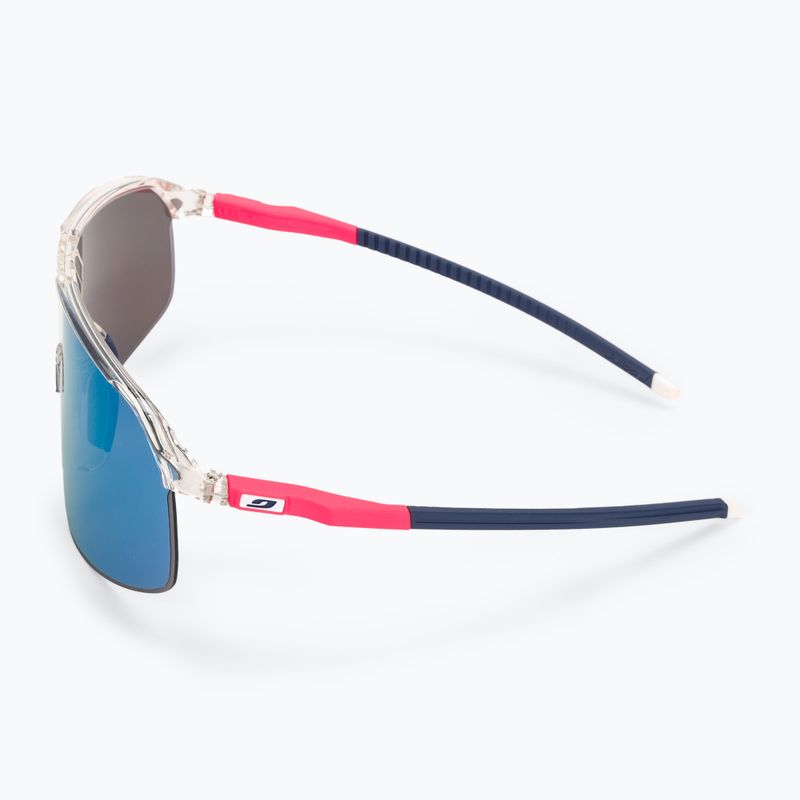 Julbo Dencity Spectron 3 blizgantys kristaliniai / fluorescenciniai rožiniai / mėlyni dviratininkų akiniai 4