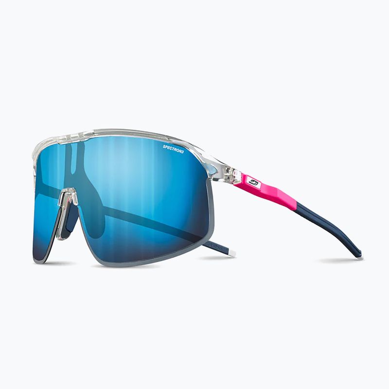 Julbo Dencity Spectron 3 blizgantys kristaliniai / fluorescenciniai rožiniai / mėlyni dviratininkų akiniai 5