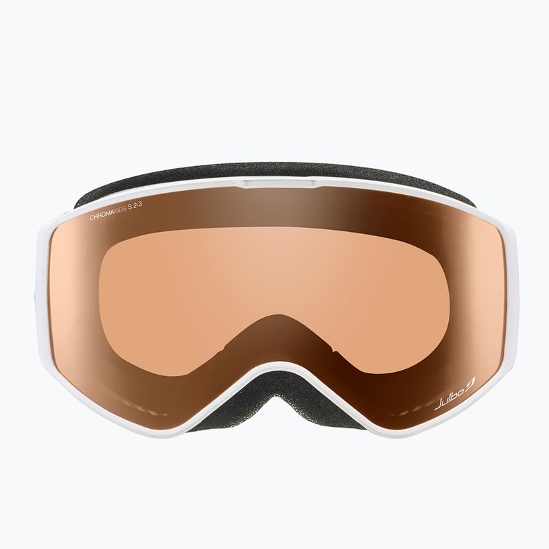 Vaikiški slidinėjimo akiniai Julbo Atome Chromakids white/brown 2