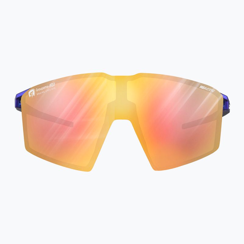 Akiniai nuo saulės Julbo Edge Reactiv 1-3 Light Amplifier metalic blue/white/multilayer gold pink 6