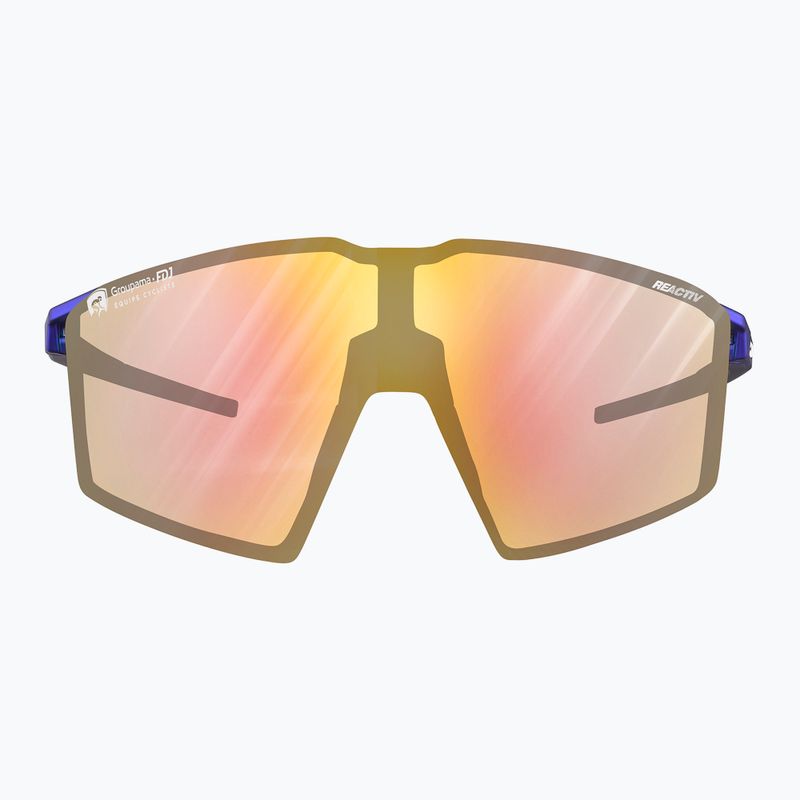Akiniai nuo saulės Julbo Edge Reactiv 1-3 Light Amplifier metalic blue/white/multilayer gold pink 7