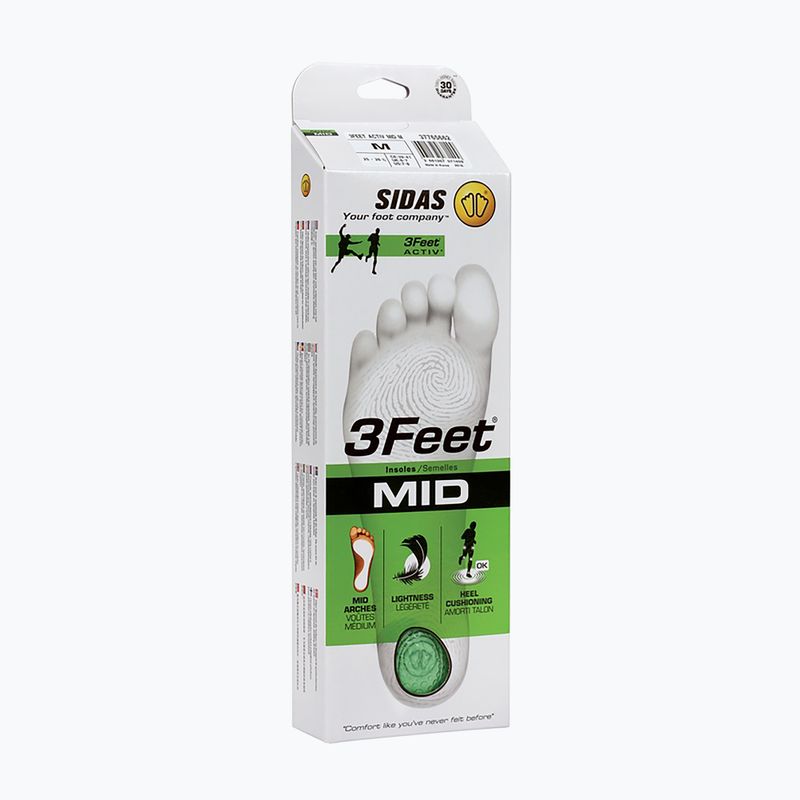 SIDAS 3Feet Activ Mid batų vidpadžiai 5