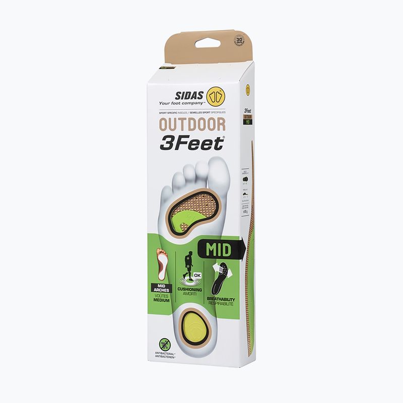 Batų įdėklai SIDAS 3Feet Outdoor Mid 9