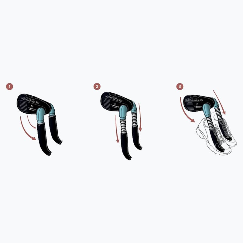 Slidinėjimo batų džiovintuvas Therm-ic Refresher su USB juodas 1171800066 5