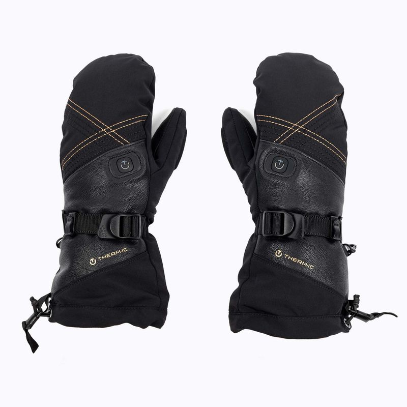 Moteriškos šildomos pirštinės Therm-ic Ultra Heat MITT juodos 955733 2