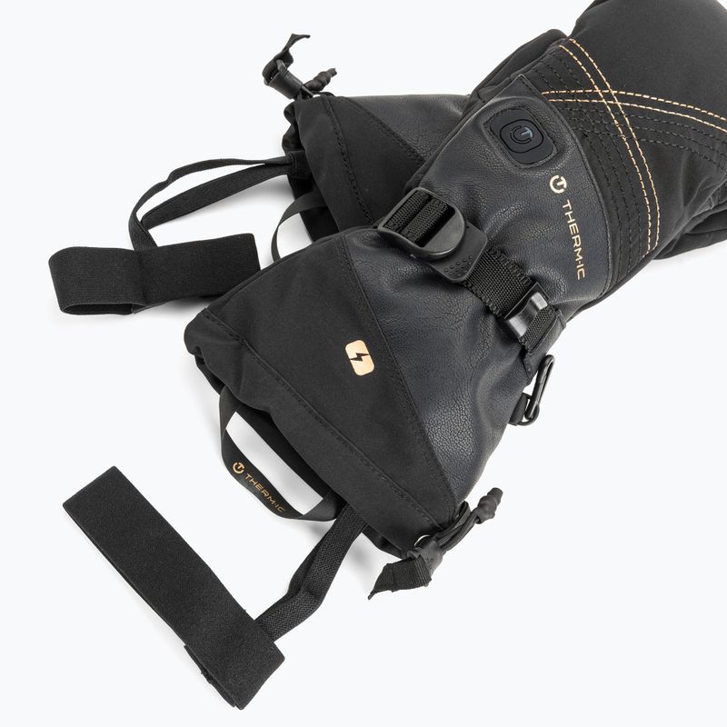 Moteriškos šildomos pirštinės Therm-ic Ultra Heat Boost Mittens juodos spalvos 5