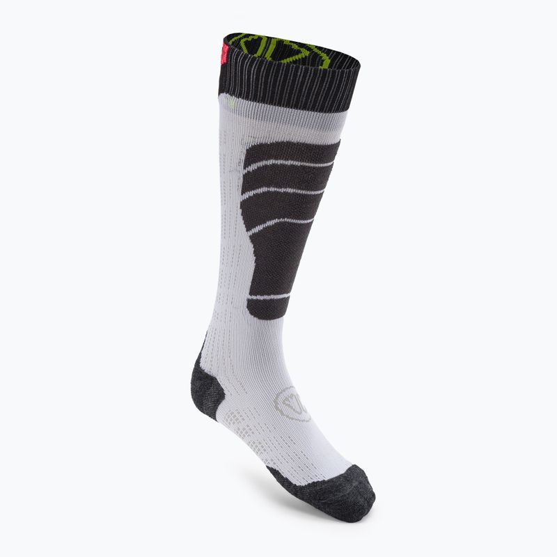 SIDAS Ski Comfort baltos ir juodos slidinėjimo kojinės CSOSKCOMF22_WHBK 2