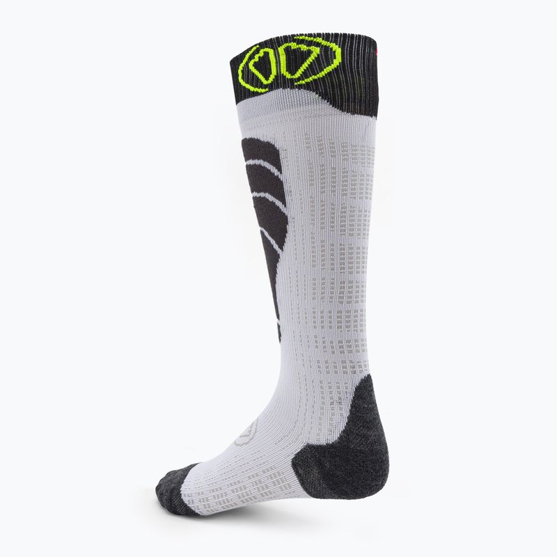 SIDAS Ski Comfort baltos ir juodos slidinėjimo kojinės CSOSKCOMF22_WHBK 3
