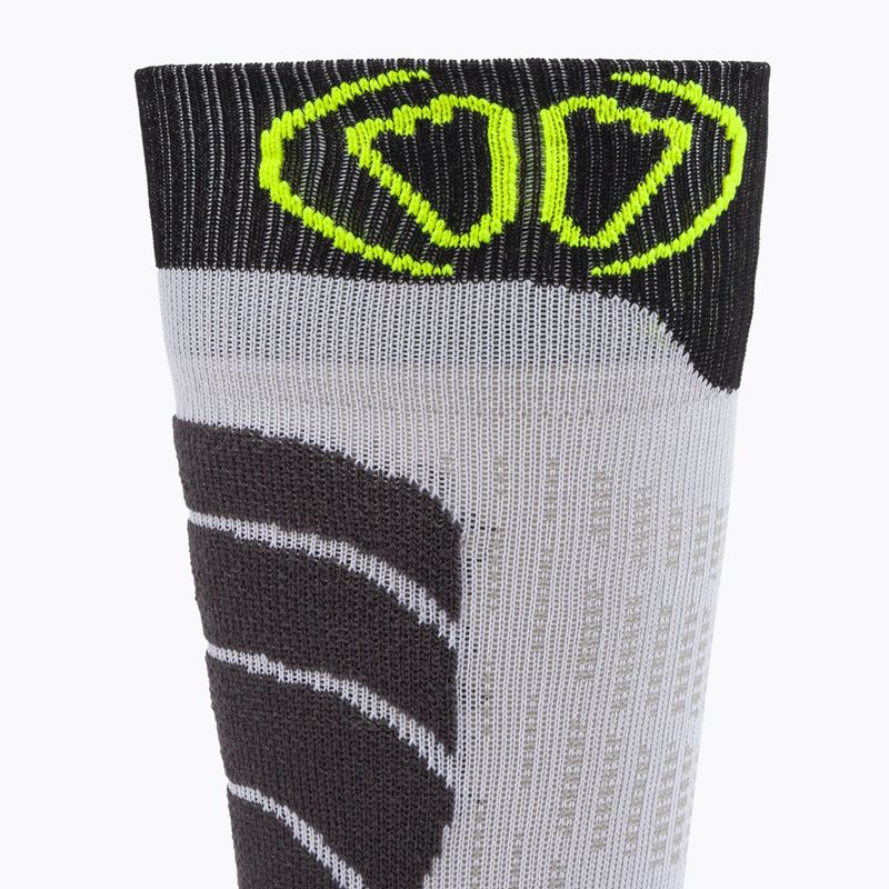 SIDAS Ski Comfort baltos ir juodos slidinėjimo kojinės CSOSKCOMF22_WHBK 6