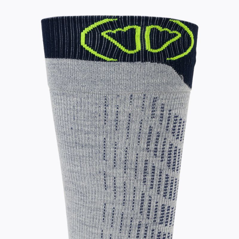 Slidinėjimo kojinės SIDAS Ski Merino Performance white/blue 4
