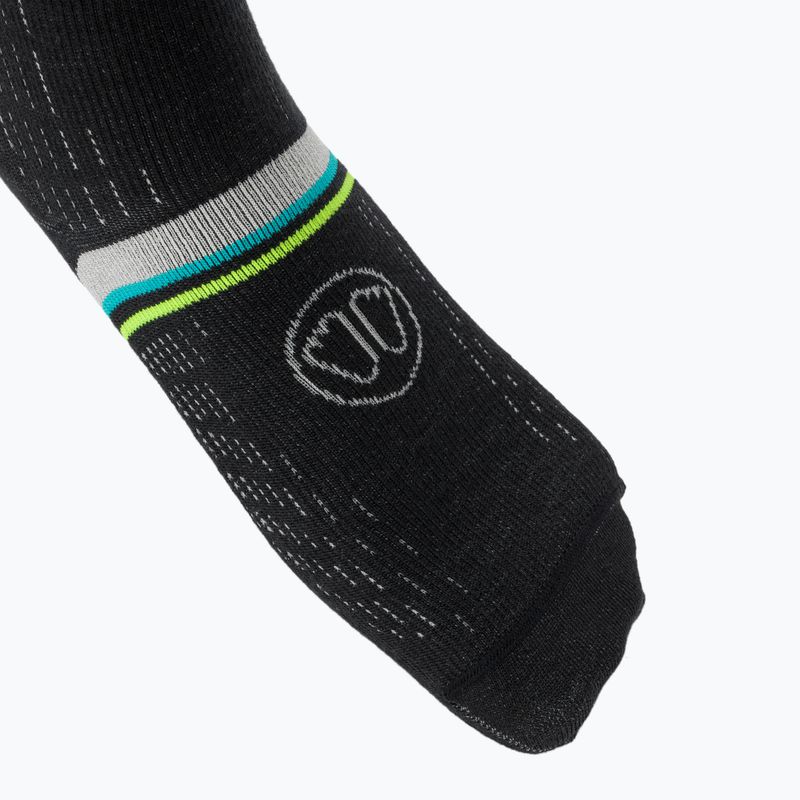 Slidinėjimo kojinės SIDAS Ski Ultra Fit black/yellow 3