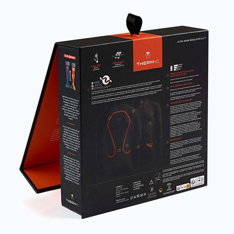 Šildomas džemperis Therm-ic Baselayer S.E.T. juodas 5
