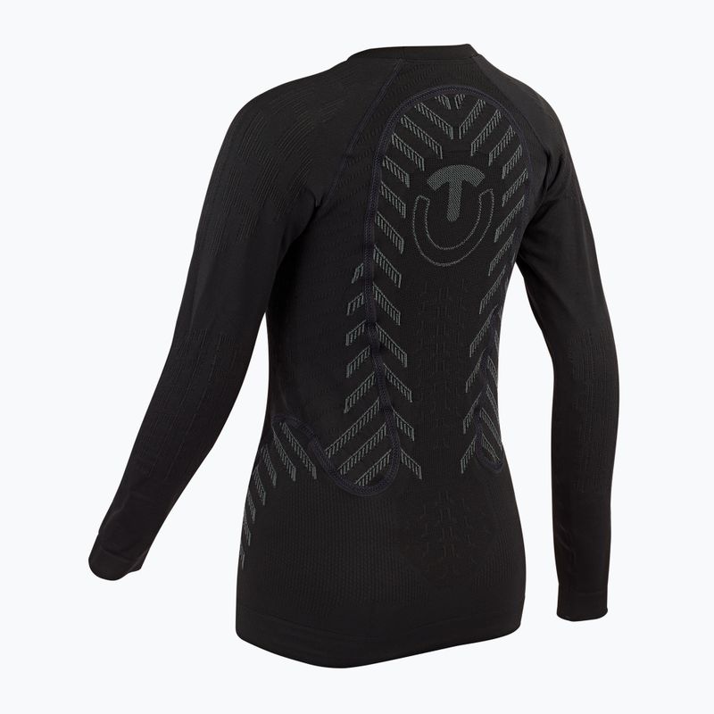 Moteriški pašiltinti marškinėliai ilgomis rankovėmis Therm-ic Baselayer S.E.T. black 3