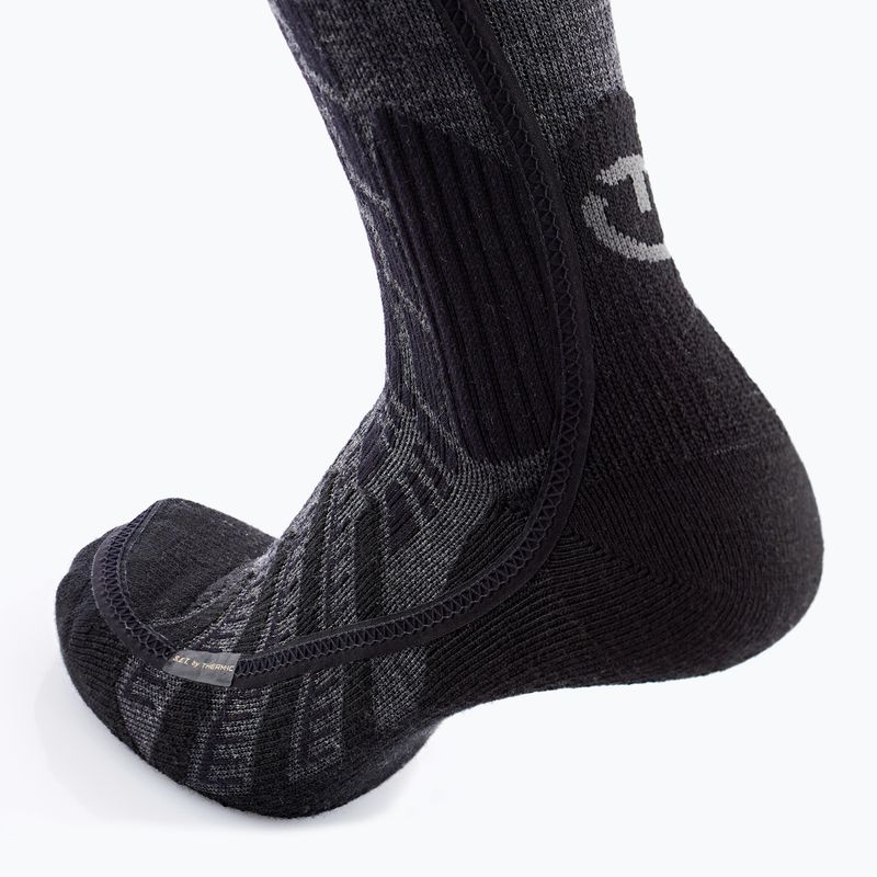 Šildomos kojinės Therm-ic Comfort Socks S.E.T grey/ black 6