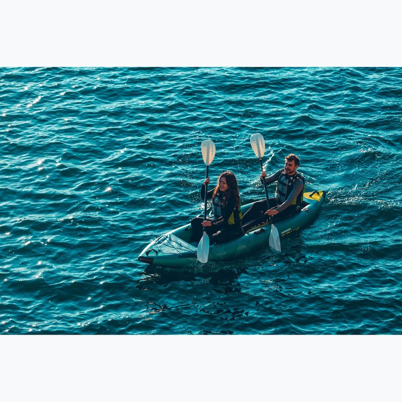 Dvivietė pripučiama baidarė AQUADESIGN Epyx 380 cm blue 9