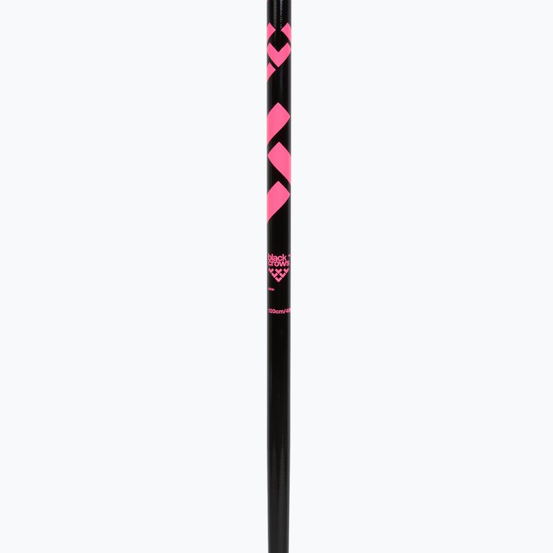 Slidinėjimo lazdos Black Crows Oxus black/pink 4
