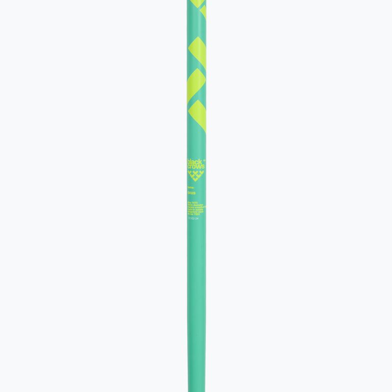 Slidinėjimo lazdos Black Crows Oxus yellow/green 4