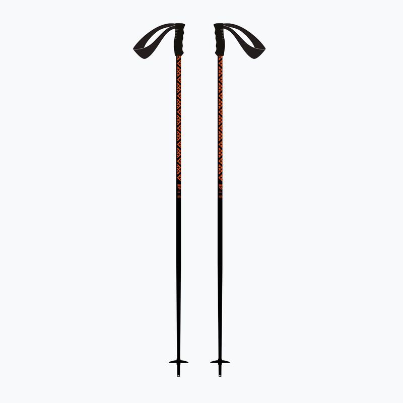 Slidinėjimo lazdos Black Crows Meta black/orange 6