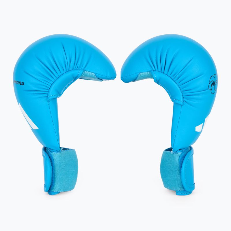 Apsaugos rankoms adidas WKF mėlyna/juoda 4