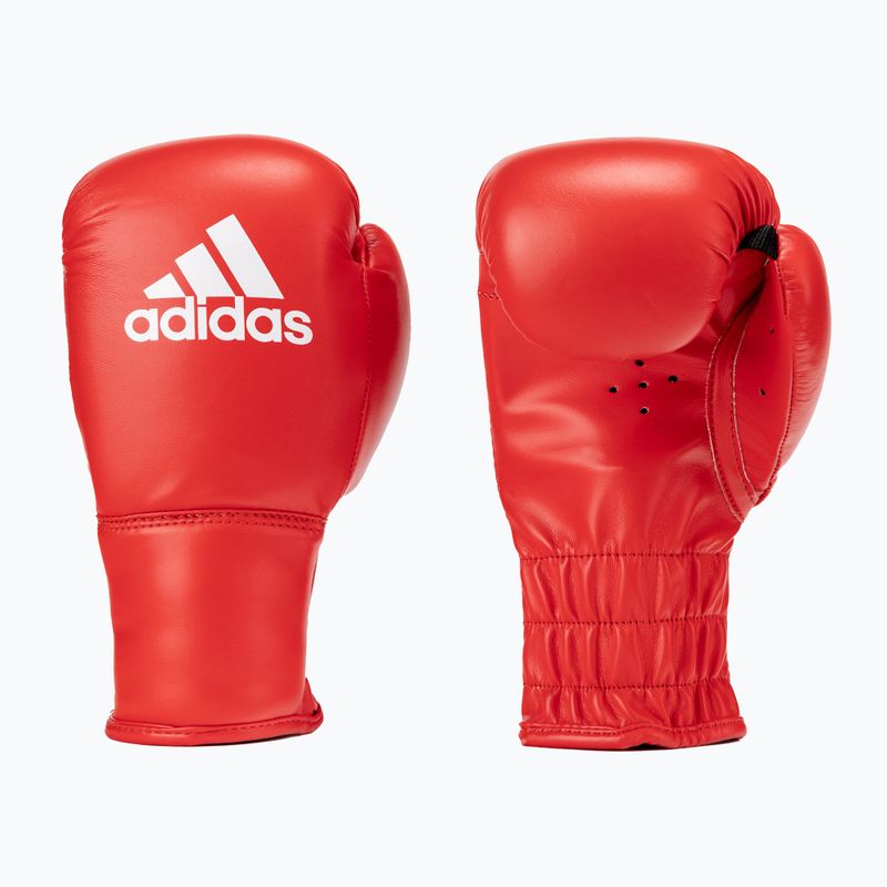 adidas Rookie vaikiškos bokso pirštinės raudonos ADIBK01