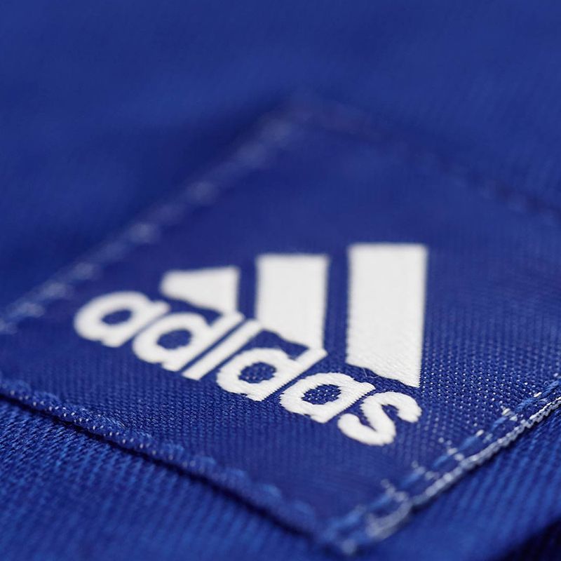 Vaikiškas dziudo imtynių kostiumas adidas Club mėlynas J350BLUE 8