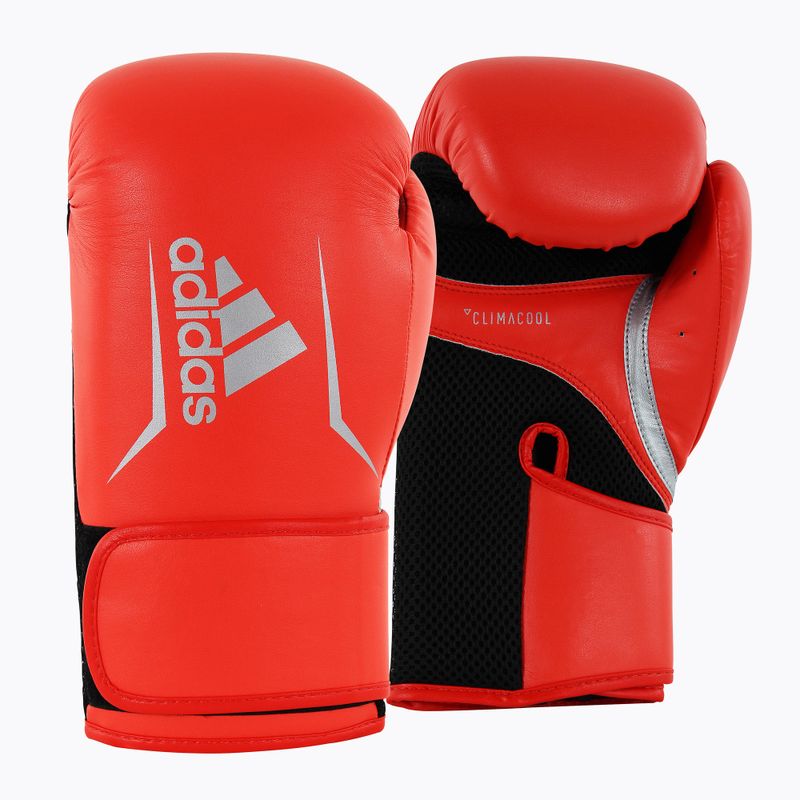 Moteriškos adidas Speed 100 raudonos/juodos bokso pirštinės ADISBGW100-40985 6