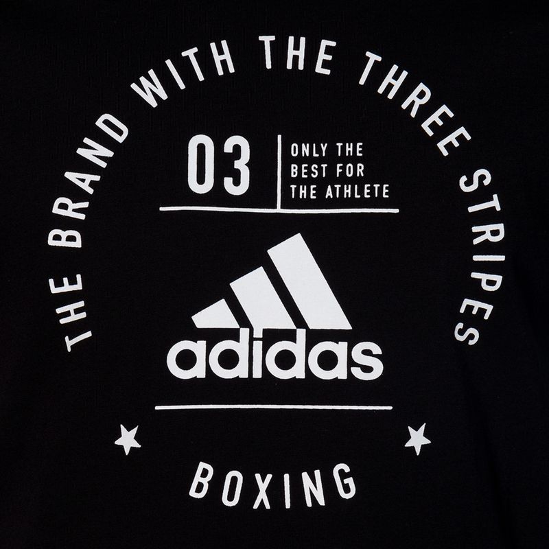 adidas Bokso treniruočių marškinėliai juodi ADICL01B 3