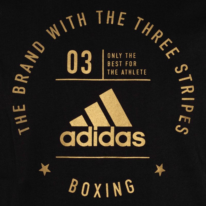 adidas Bokso treniruočių marškinėliai juodi ADICL01B 3