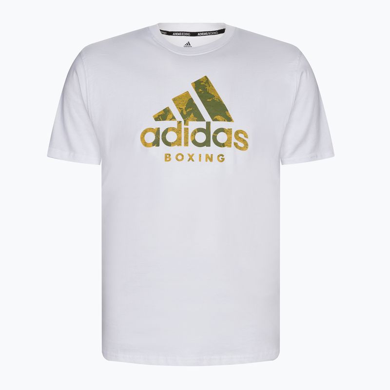 adidas Bokso treniruočių marškinėliai balti ADICL01B