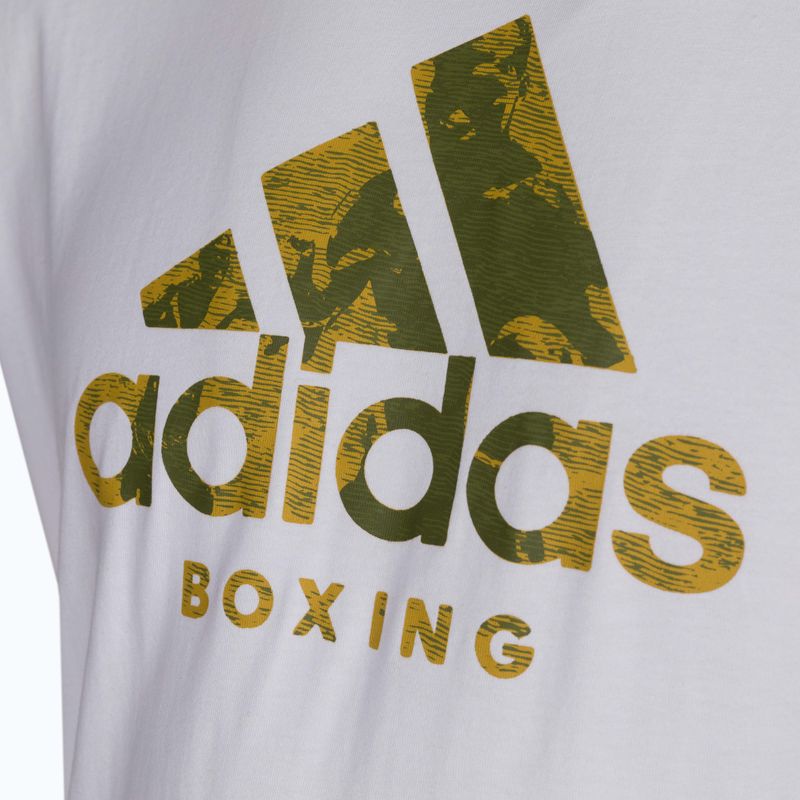 adidas Bokso treniruočių marškinėliai balti ADICL01B 3