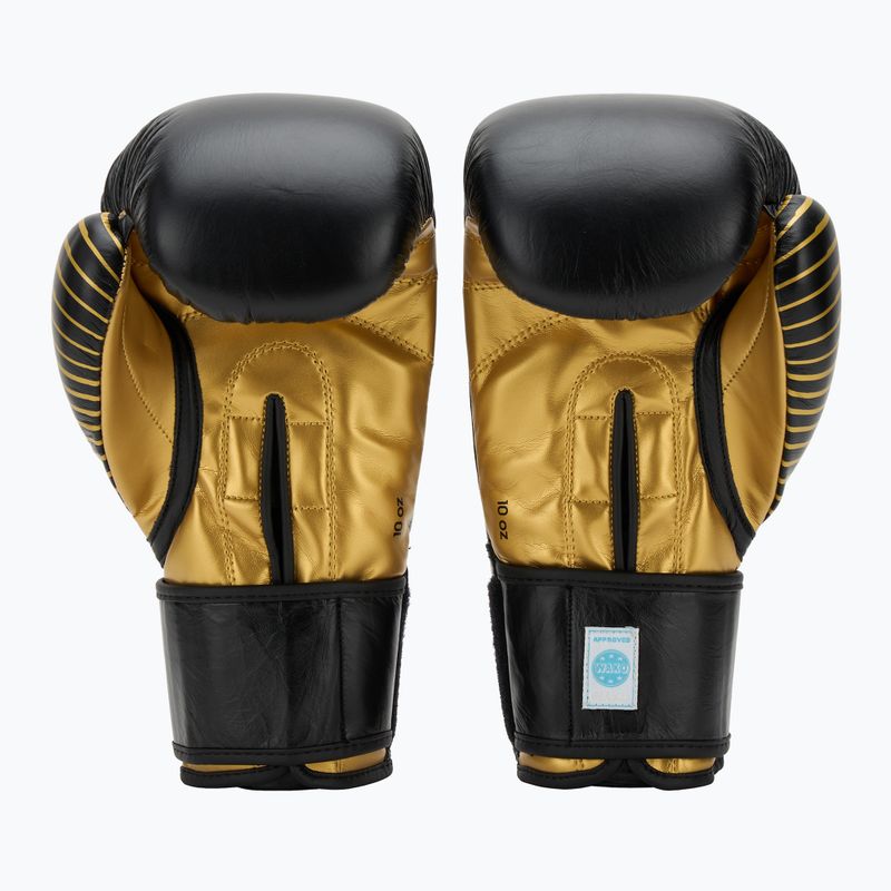 Bokso pirštinės adidas Wako ADIKBWKF200 black/gold 3
