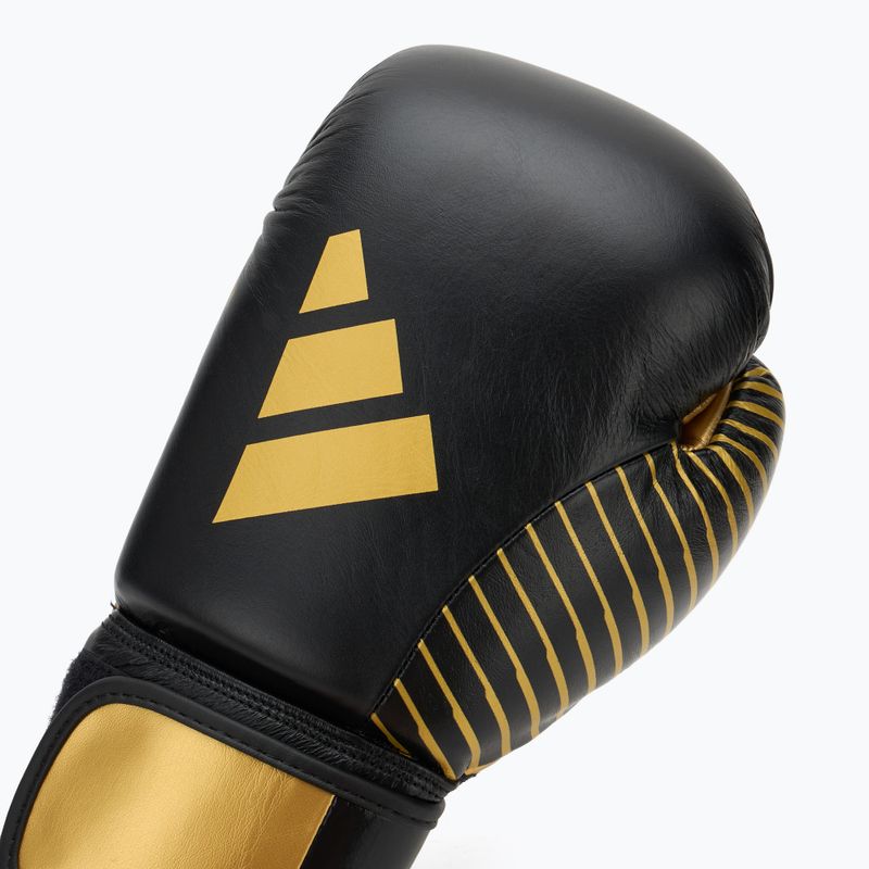 Bokso pirštinės adidas Wako ADIKBWKF200 black/gold 5