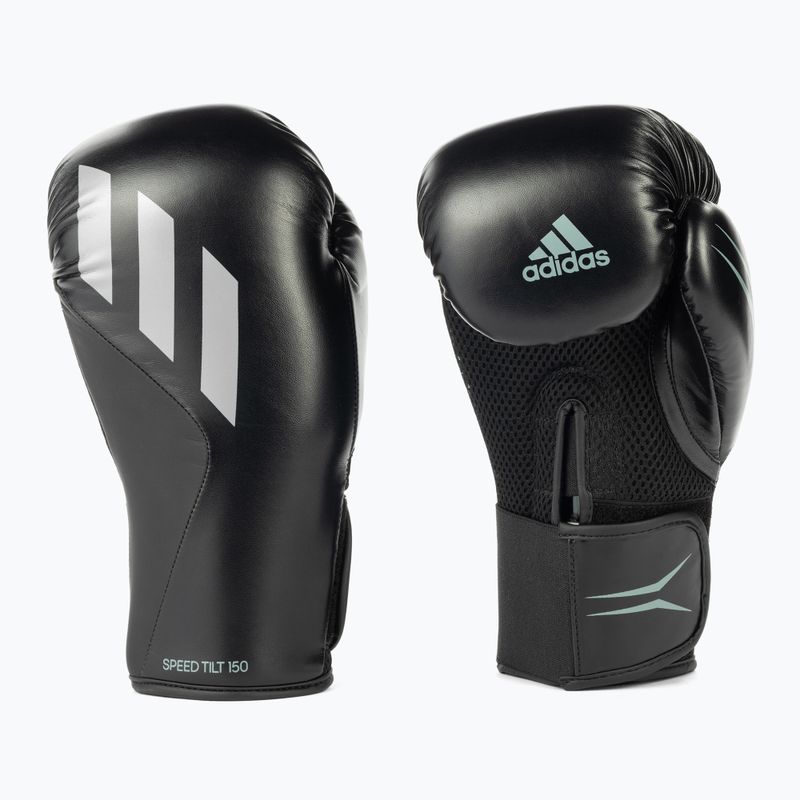 adidas Speed Tilt 150 bokso pirštinės juodos SPD150TG 3