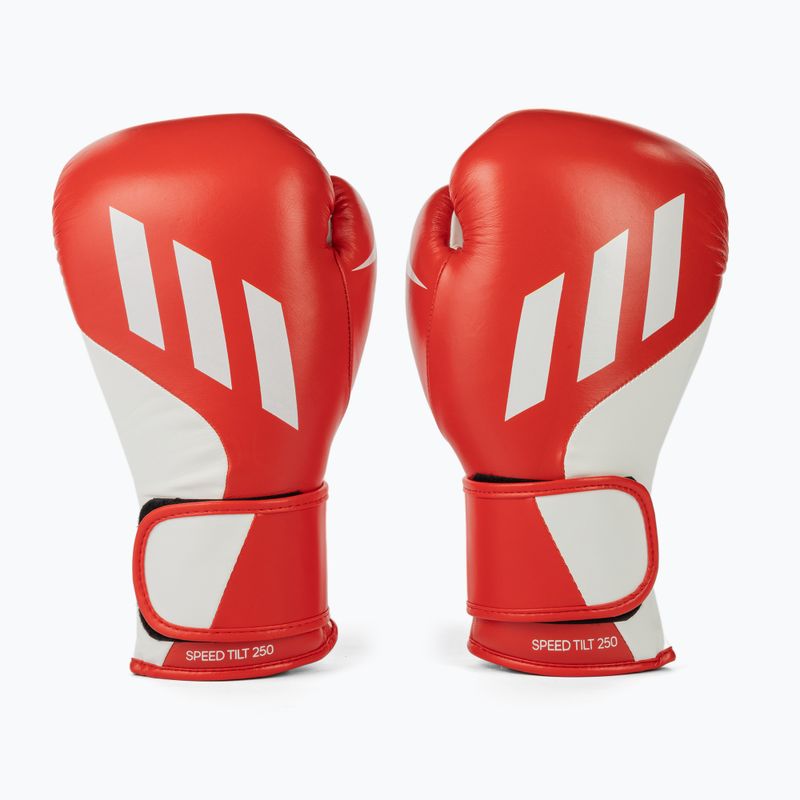 adidas Speed Tilt 250 raudonos SPD250TG bokso pirštinės
