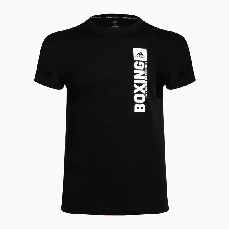 Vyriški adidas bokso marškinėliai juoda/balta