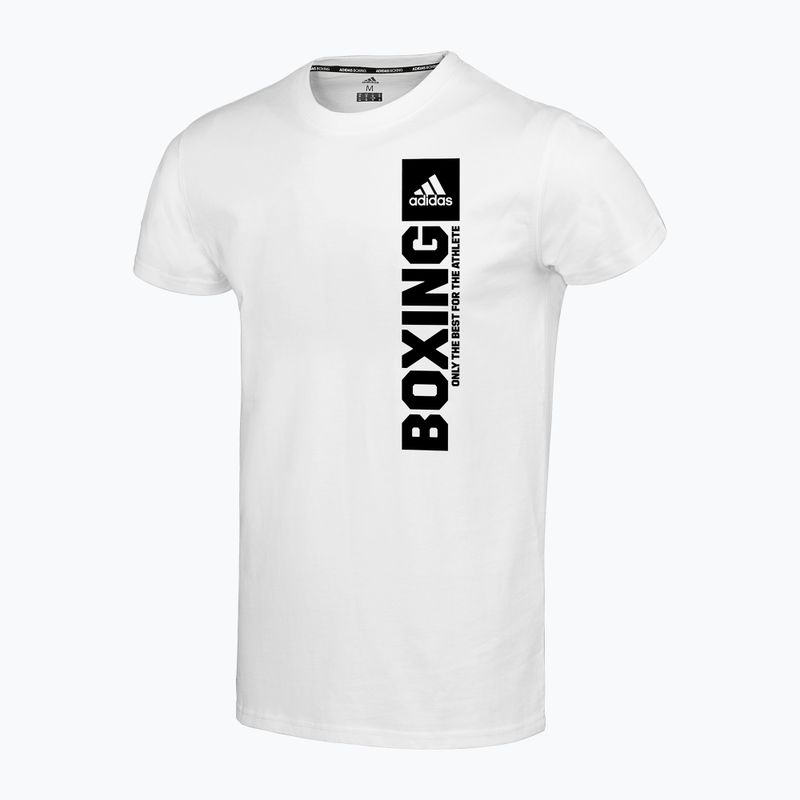 Vyriški adidas bokso marškinėliai balta/juoda