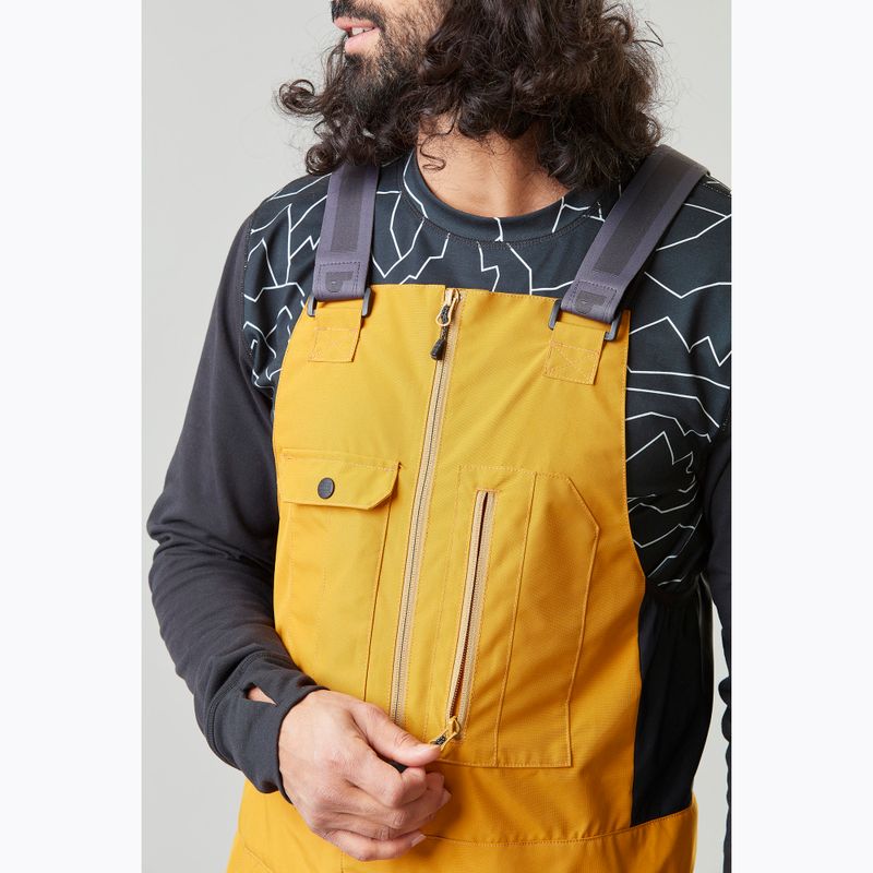 Vyriškos Picture Testy Bib slidinėjimo kelnės 10/10 yellow MPT124 5
