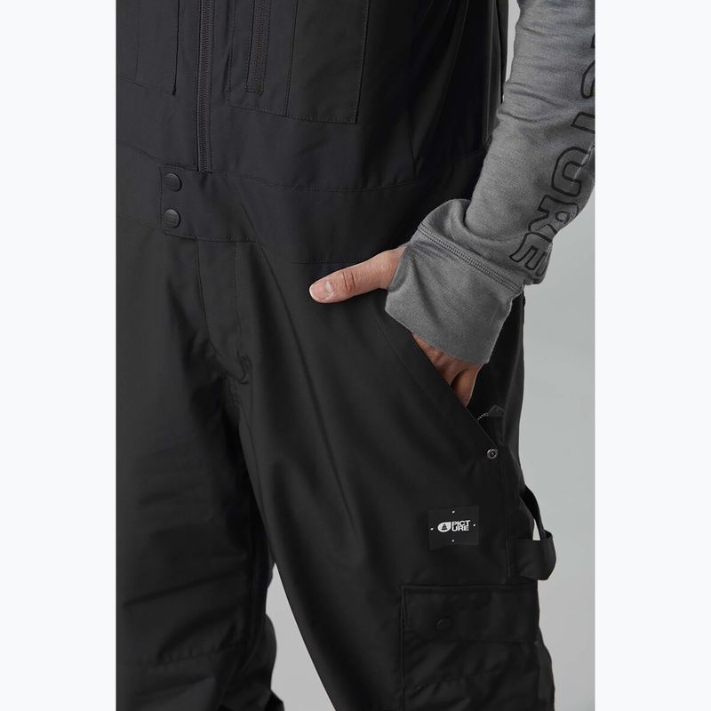 Vyriškos Picture Testy Bib slidinėjimo kelnės 10/10 black MPT124 5