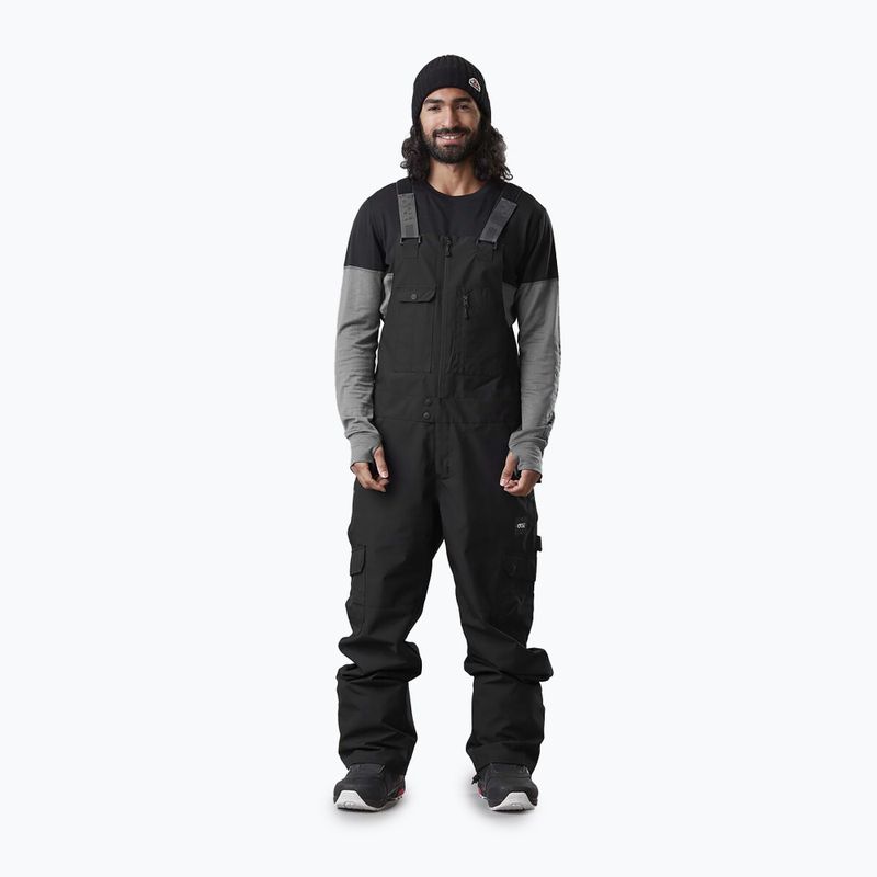 Vyriškos Picture Testy Bib slidinėjimo kelnės 10/10 black MPT124
