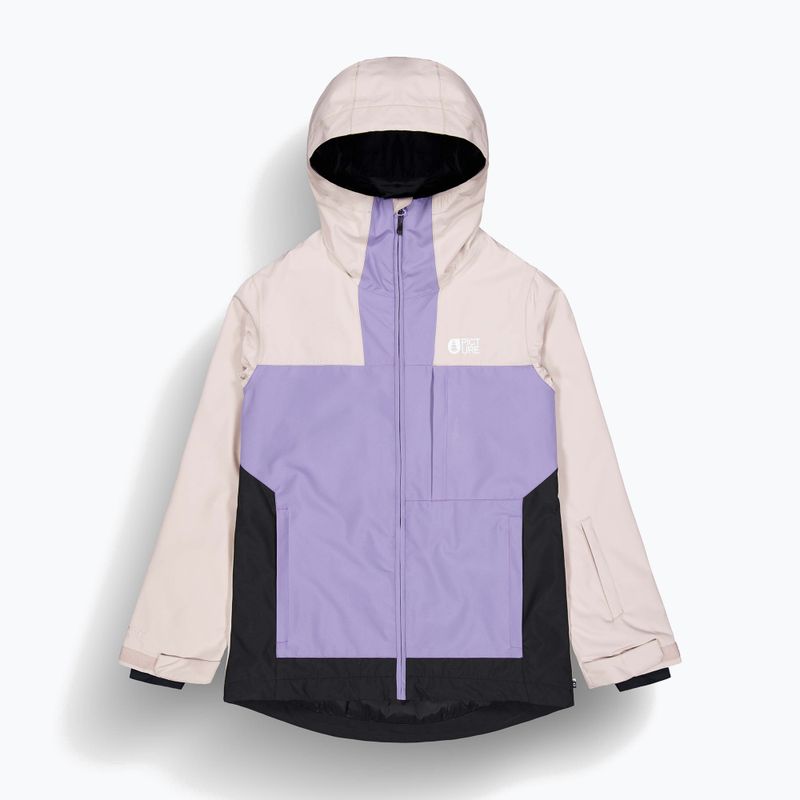 Moteriška slidinėjimo striukė Picture Seakrest shadow grey / paisley purple 9