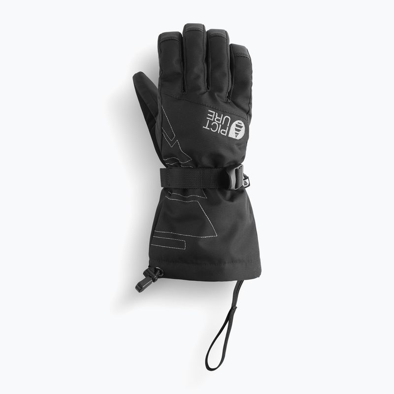 Vaikiškos slidinėjimo pirštinės Picture Graby Gloves 10/10 black 2