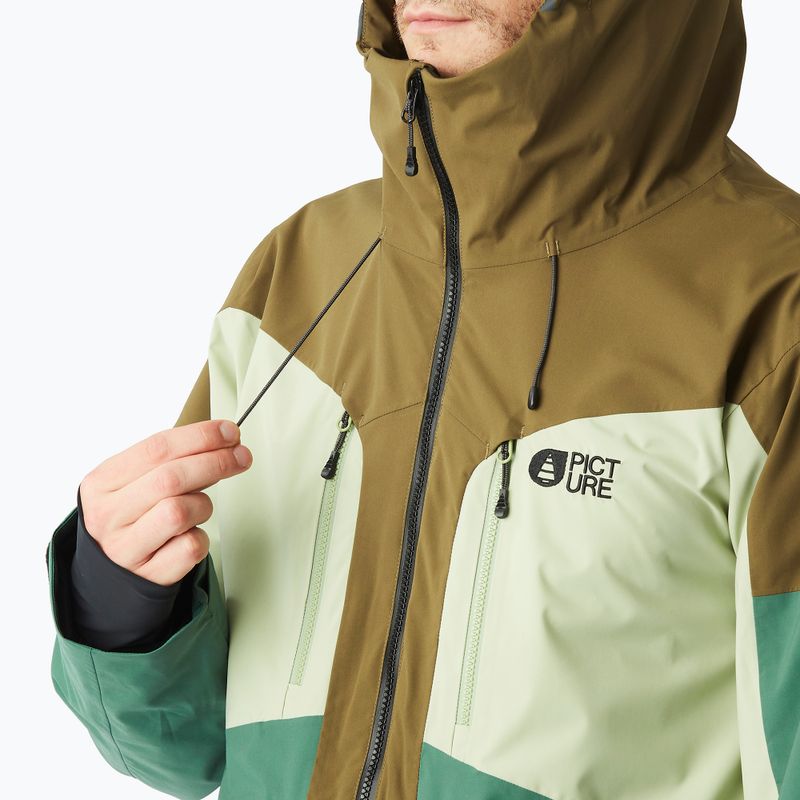 Vyriška slidinėjimo striukė Picture Naikoon 20/20 reseda green 5