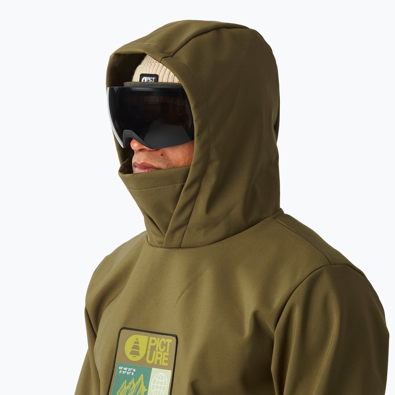 Vyriška snieglenčių striukė Picture Parker 5/5 tobacco 5